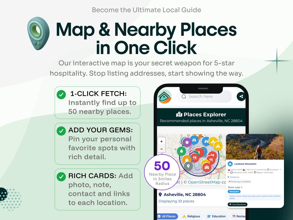 Airbnb Welcome Book Web-App & Guest Guidebook | FREE 500+ Canva Template Bonus